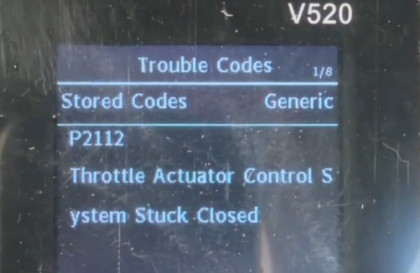 Nissan X-Trail check lỗi thế này là bị sao thế các bác nhỉ?