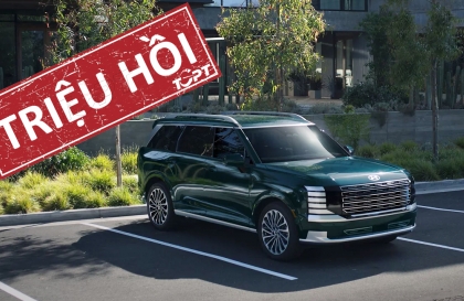 Triệu hồi Hyundai Palisade vì lỗi tính năng chỉnh điện các hàng ghế sau