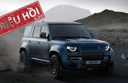 Triệu hồi Land Rover Defender do lỗi chốt khóa dây an toàn