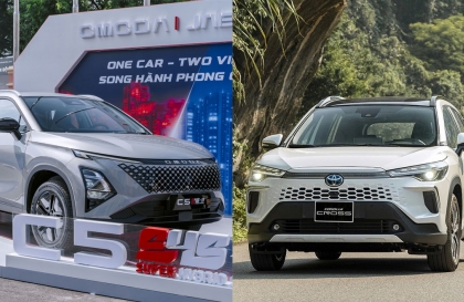 Vì sao Omoda C5 SHS-H lại muốn cạnh tranh trực tiếp với Toyota Corolla Cross HEV?