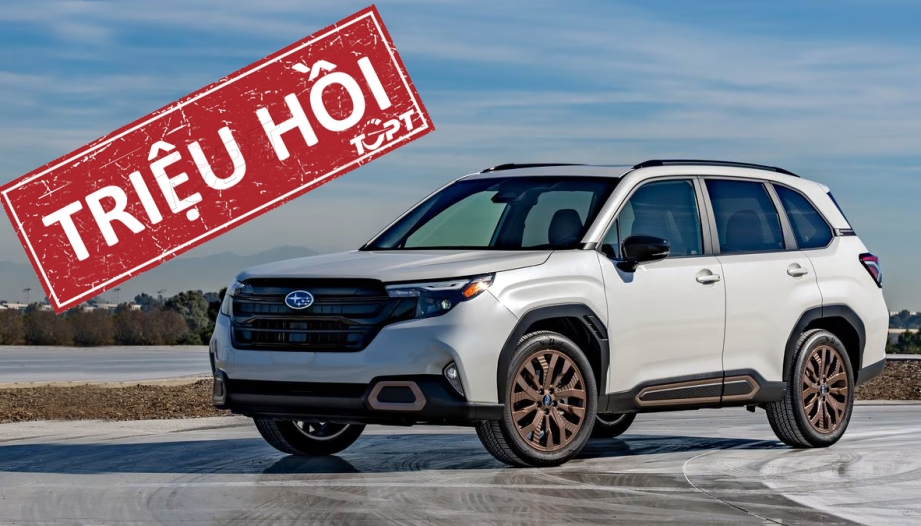 Thị trường Việt Nam có ảnh hưởng khi Subaru triệu hồi hơn 71.200 chiếc Crosstrek và Forester hybrid vì nguy cơ hoả hoạn?