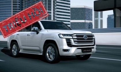 Triệu hồi gần 700 chiếc Toyota Land Cruiser tại Việt Nam vì lỗi điều khiển hộp số