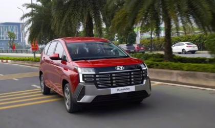 Hyundai Stargazer mới lộ ảnh chạy thử tại Hà Nội, hứa hẹn thay đổi cục diện phân khúc MPV giá rẻ?