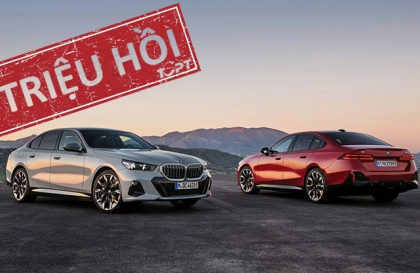 Triệu hồi loạt xe BMW có nguy cơ bốc cháy