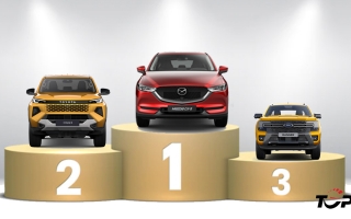 Thị trường ô tô Việt Nam: Top 10 mẫu xe bán nhiều nhất tháng 2/2026 -  Xe điện rút lui khỏi danh sách, Mazda CX-5 độc chiếm vị trí số 1