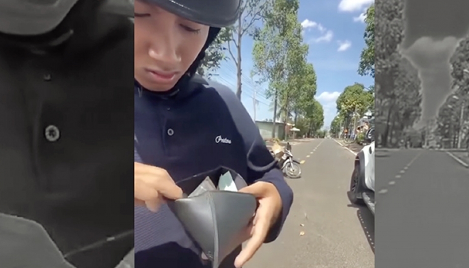 Clip TNGT: Đâm vào Ford Ranger Raptor thanh niên đi xe máy cư xử không ngờ...