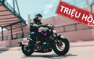 Thế giới 2 bánh: Triệu hồi Harley-Davidson Sportster S vì nguy cơ gãy vai trên 