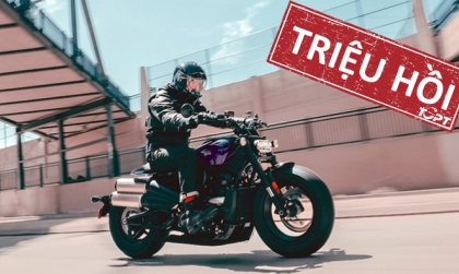 Thế giới 2 bánh: Triệu hồi Harley-Davidson Sportster S vì nguy cơ gãy vai trên 