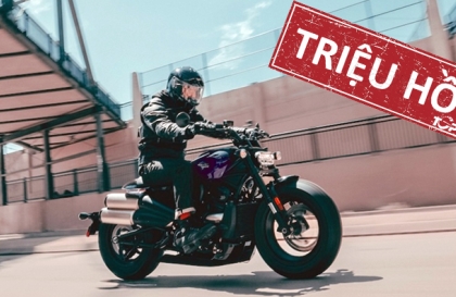 Thế giới 2 bánh: Triệu hồi Harley-Davidson Sportster S vì nguy cơ gãy vai trên 