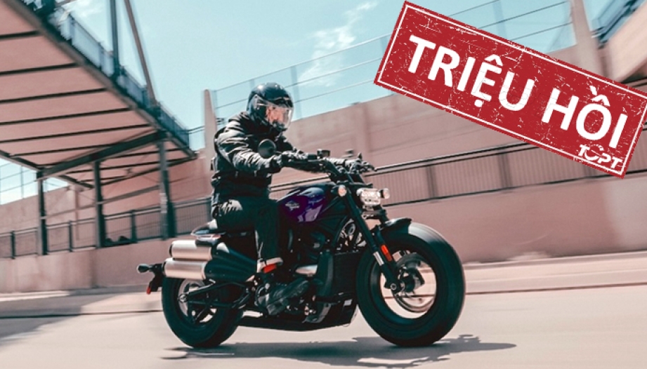 Thế giới 2 bánh: Triệu hồi Harley-Davidson Sportster S vì nguy cơ gãy vai trên 