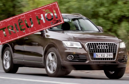 Triệu hồi Audi Q5 do lỗi túi khí