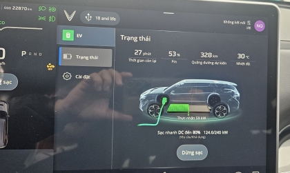 Các bác cho em hỏi vấn đề tay lái Vinfast Vf9 bị giật rung khi dùng ADAS và sạc chậm