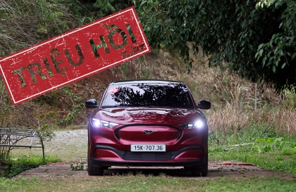Ford Việt Nam tiếp tục triệu hồi Mustang Mach-e do lỗi đèn chiếu sáng nhưng chưa xe nào tới tay người tiêu dùng