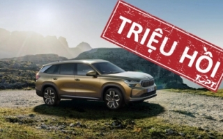 Thành Công Motor Việt Nam triệu hồi Skoda Kodiaq liên quan hệ thống túi khí bên hông