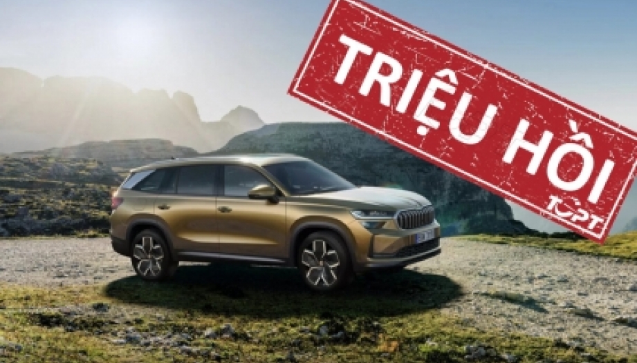 Thành Công Motor Việt Nam triệu hồi Skoda Kodiaq liên quan hệ thống túi khí bên hông