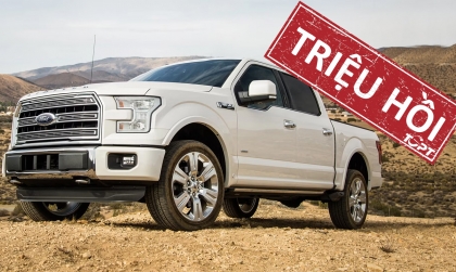 Triệu hồi gần 1,4 triệu chiếc Ford F-150 vì lỗi điều khiển hộp số