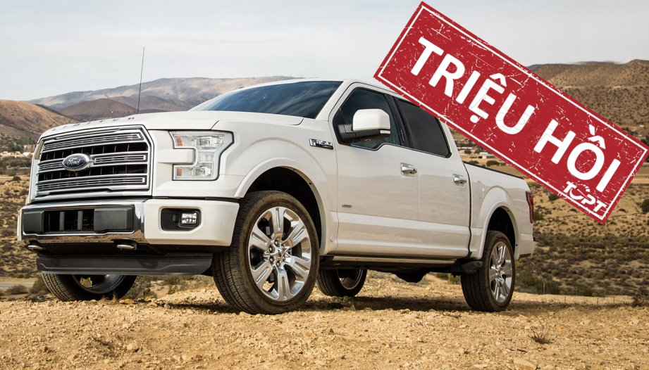 Triệu hồi gần 1,4 triệu chiếc Ford F-150 vì lỗi điều khiển hộp số