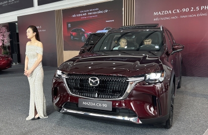 Mazda CX-90: Bước nhảy vọt đưa Mazda thoát bóng 
