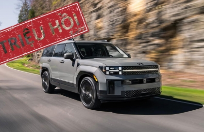 Triệu hồi Hyundai Santa Fe và Santa Fe Hybrid do lỗi chốt dây an toàn