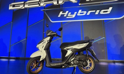 Thế giới 2 bánh: Yamaha Gear 125 Hybrid chính thức có mặt - 