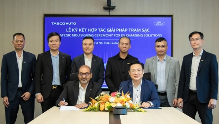 Ford Việt Nam và Tasco Auto ký kết hợp tác mở rộng hạ tầng sạc xe điện