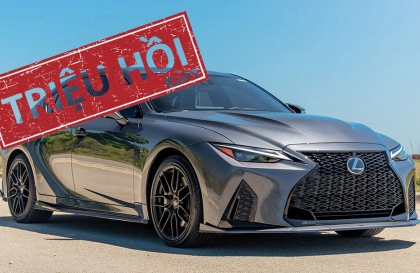 Triệu hồi Lexus IS do lỗi bơm nhiên liệu