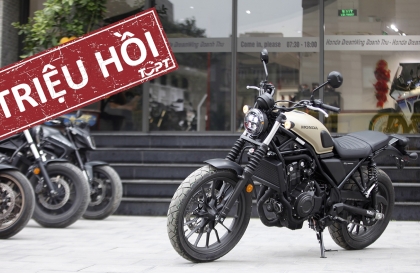 Thế giới 2 bánh: Triệu hồi Honda CL500 và Rebel vì nguy cơ rời ghi-đông