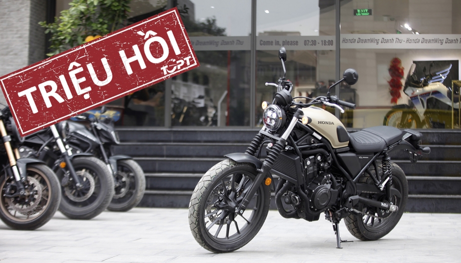 Thế giới 2 bánh: Triệu hồi Honda CL500 và Rebel vì nguy cơ rời ghi-đông