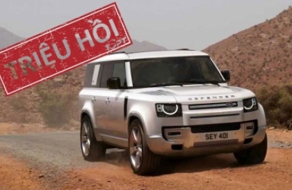 Triệu hồi hơn 170.000 chiếc Land Rover vì mất hệ thống sạc điện 12V