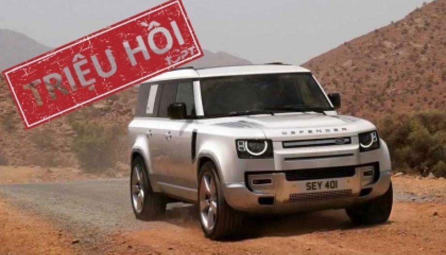 Triệu hồi hơn 170.000 chiếc Land Rover vì mất hệ thống sạc điện 12V