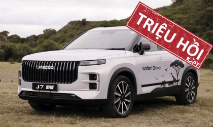 Triệu hồi Jaecoo J7 vì hệ thống điện có nguy cơ gây chết máy đột ngột 