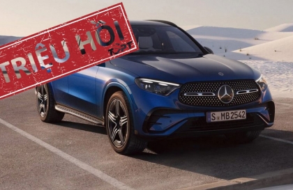 Triệu hồi Mercedes-Benz GLC do lỗi dây an toàn