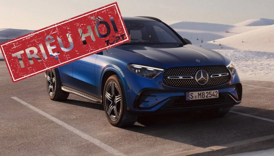 Triệu hồi Mercedes-Benz GLC do lỗi dây an toàn