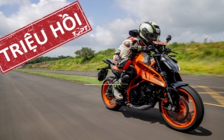 KTM tiếp tục triệu hồi 390 Duke và RC 390 vì lỗi hệ thống ga điện