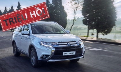 Triệu hồi Mitsubishi Outlander lần 2 vì lỗi cửa cốp