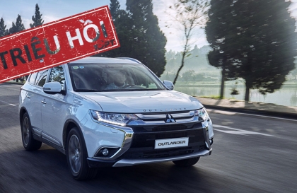 Triệu hồi Mitsubishi Outlander lần 2 vì lỗi cửa cốp