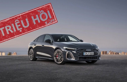 Triệu hồi Audi A5 do lỗi hệ thống dây an toàn