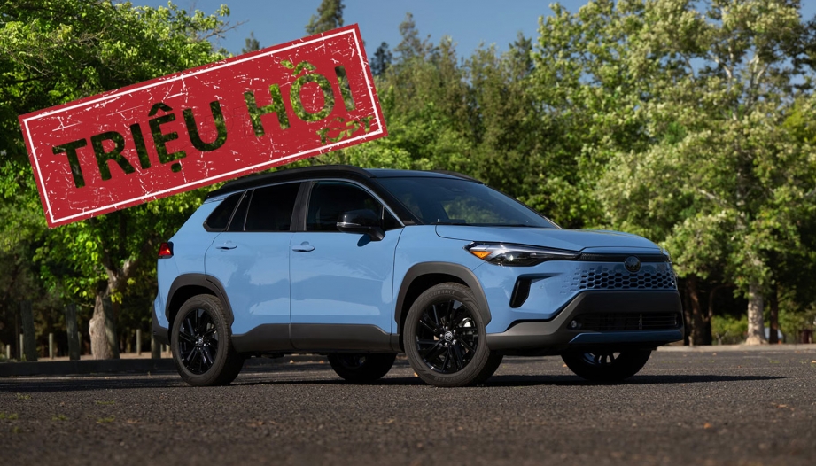 Triệu hồi Toyota Corolla Cross Hybrid do lỗi ADAS