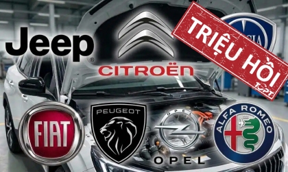 Stellantis triệu hồi hơn 800.000 xe của 7 thương hiệu vì nguy cơ cháy xe