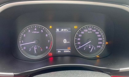 Hyundai Tucson báo lỗi thế này có bác nào khắc phục được chưa?