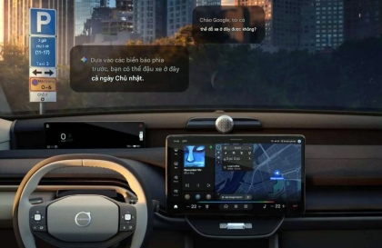 Volvo ra mắt công nghệ AI Google Gemini: EX60 có thể