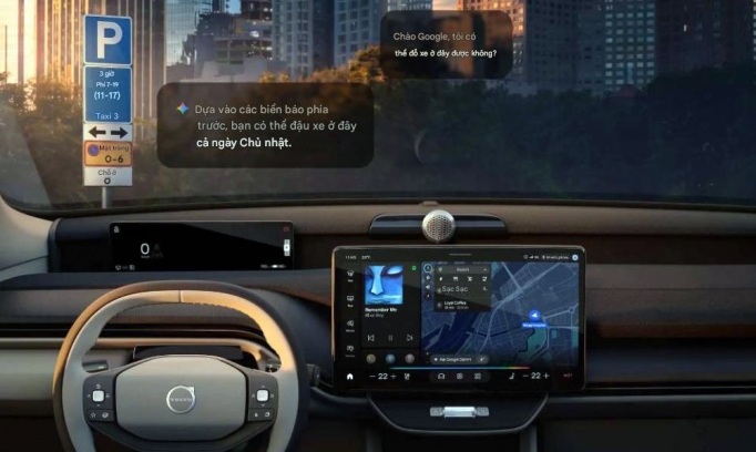 Volvo ra mắt công nghệ AI Google Gemini: EX60 có thể 