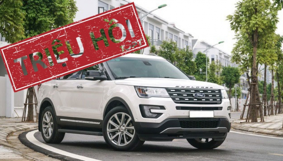 Triệu hồi Ford Explorer tại Việt Nam do lỗi hệ thống treo