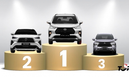 Top 10 mẫu xe bán nhiều nhất tháng 4/2026 - Không VinFast: Dồn đơn hàng, Toyota Veloz lên ngôi, vượt xa Mitsubishi Xpander