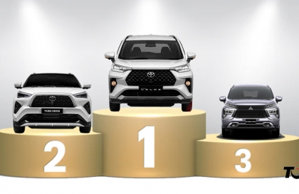 Top 10 mẫu xe bán nhiều nhất tháng 4/2026 - Không VinFast: Dồn đơn hàng, Toyota Veloz lên ngôi, vượt xa Mitsubishi Xpander