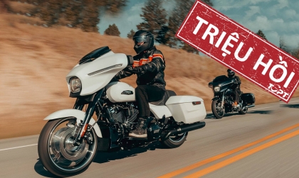 Thế giới 2 bánh: Harley-Davidson triệu hồi hơn 88.000 xe vì lỗi quá áp suất động cơ 