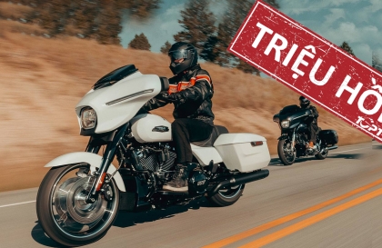 Thế giới 2 bánh: Harley-Davidson triệu hồi hơn 88.000 xe vì lỗi quá áp suất dầu động cơ 