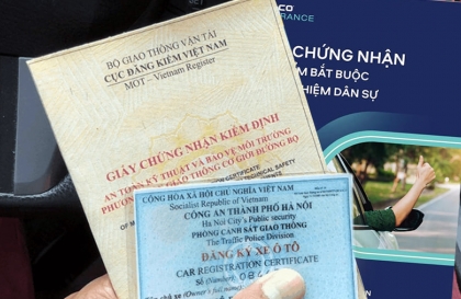 Sử dụng dữ liệu số hoá Giấy chứng nhận kiểm định an toàn kỹ thuật và bảo vệ môi trường đối với xe cơ giới