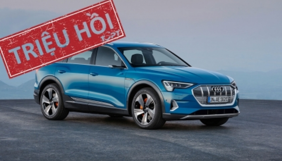 Triệu hồi Audi e-tron và Q8 e-tron tại Việt Nam vì lỗi cần đạp phanh