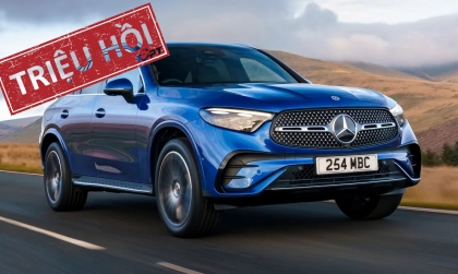 Triệu hồi Mercedes-Benz GLC do lỗi cụm đồng hồ